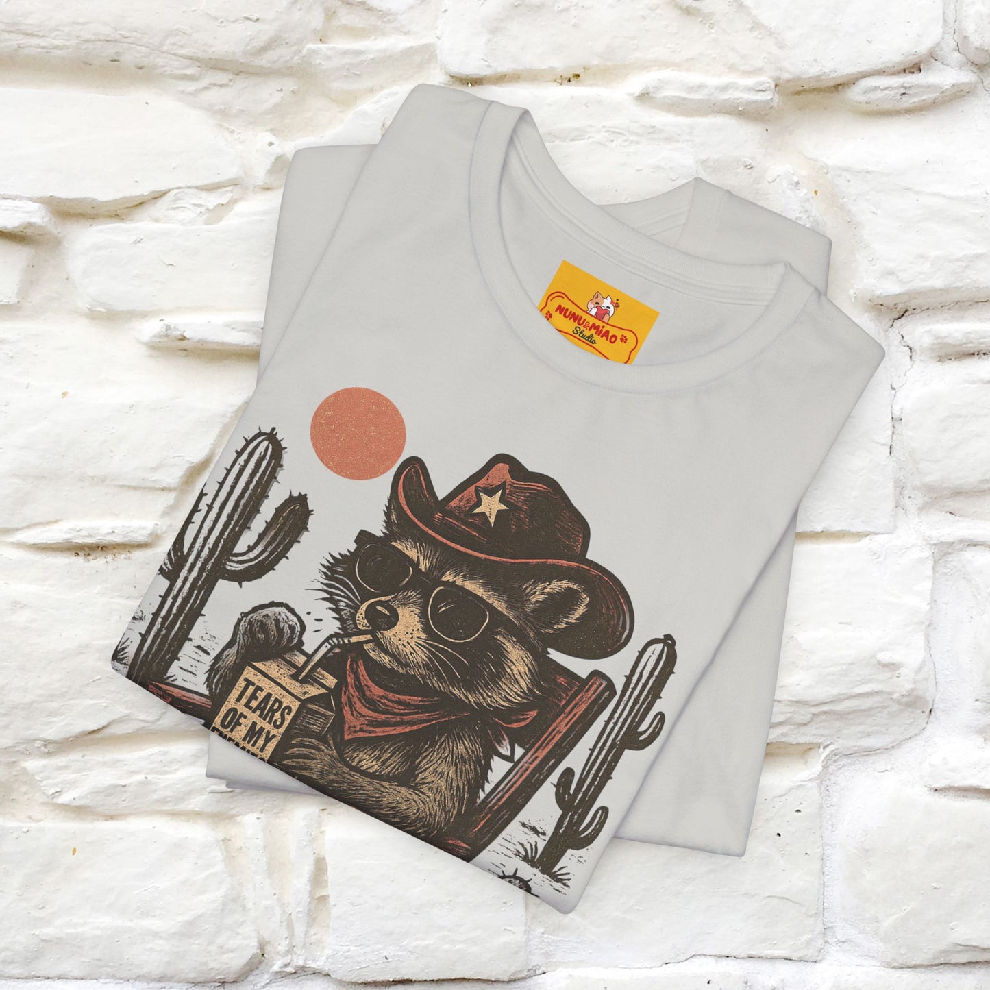 "Tears Of My Enemies" Cat T-shirt |Nunu&Miao Studio - Nunu&Miao Studio