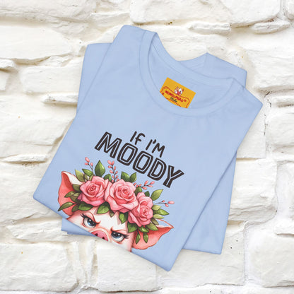 ''If I'm Moody Give Me Foody''| Funny T-Shirt | Nunu&Miao Studio
