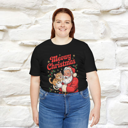 “Meowy Christmas” | Cat T-Shirt | Nunu&Miao Studio