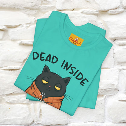 "Dead Inside But Caffeinated" |Funny T-Shirt | Nunu&Miao Studio - Nunu&Miao Studio