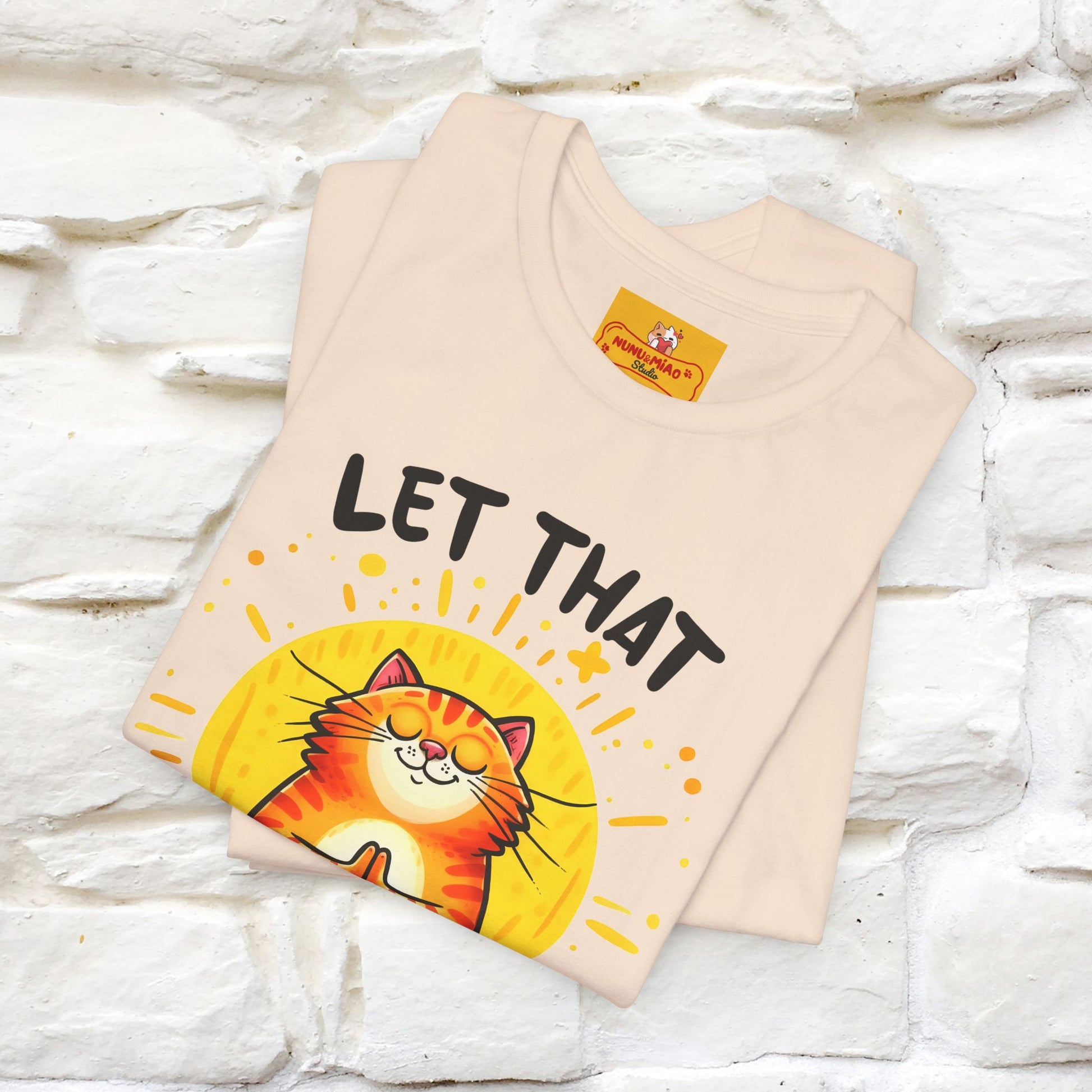"Let That Sh*t Go" Cat T-shirt |Nunu&Miao Studio - Nunu&Miao Studio