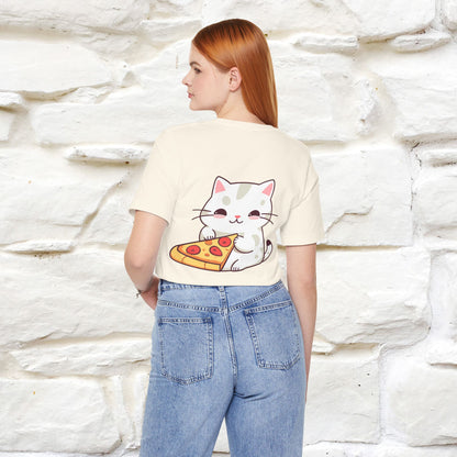 "I Love Pizza"| Cat T-shirt | Nunu&Miao Studio - Nunu&Miao Studio