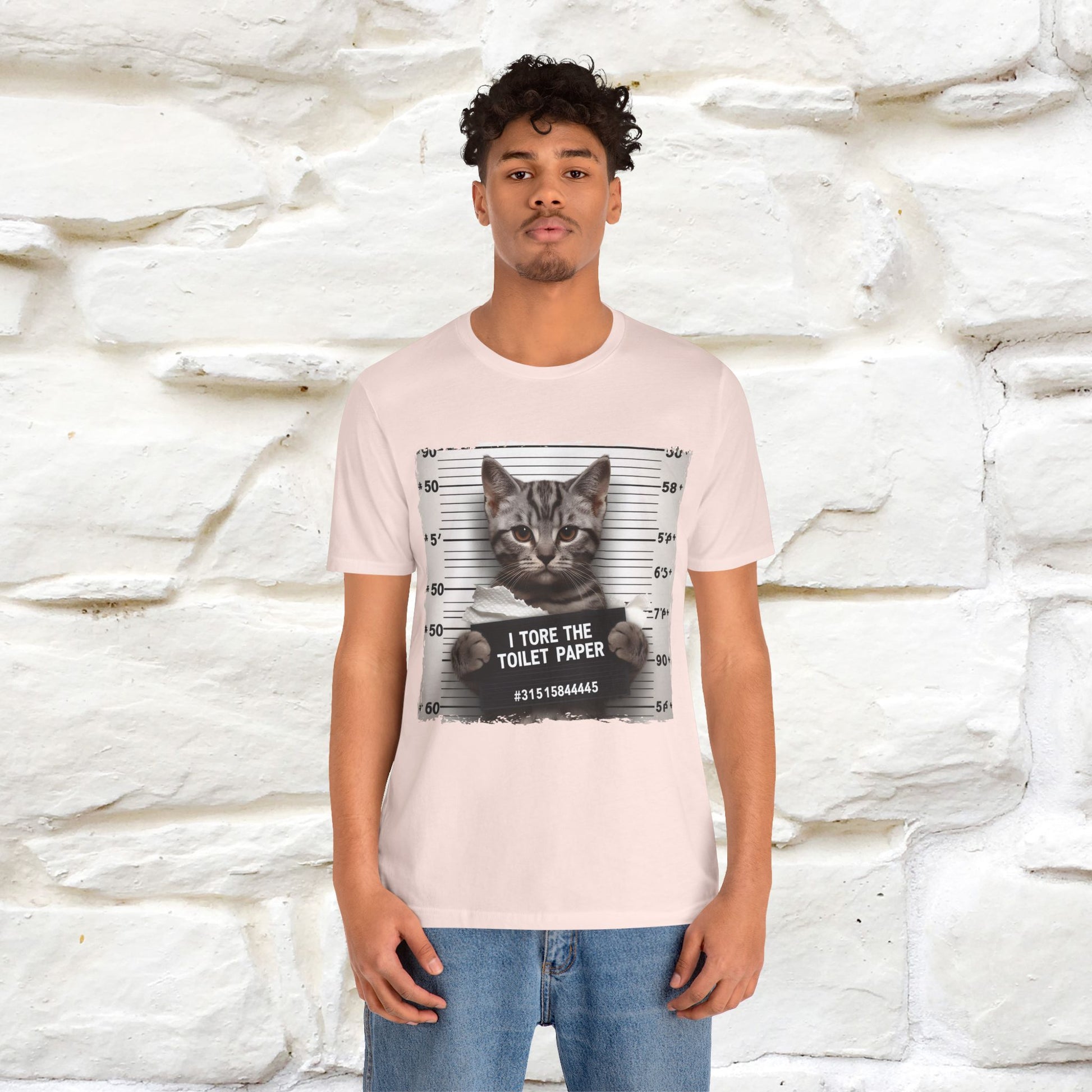 ''I Tore The Toilet Paper'' | Funny Cat T-Shirt | Nunu&Miao Studio - Nunu&Miao Studio