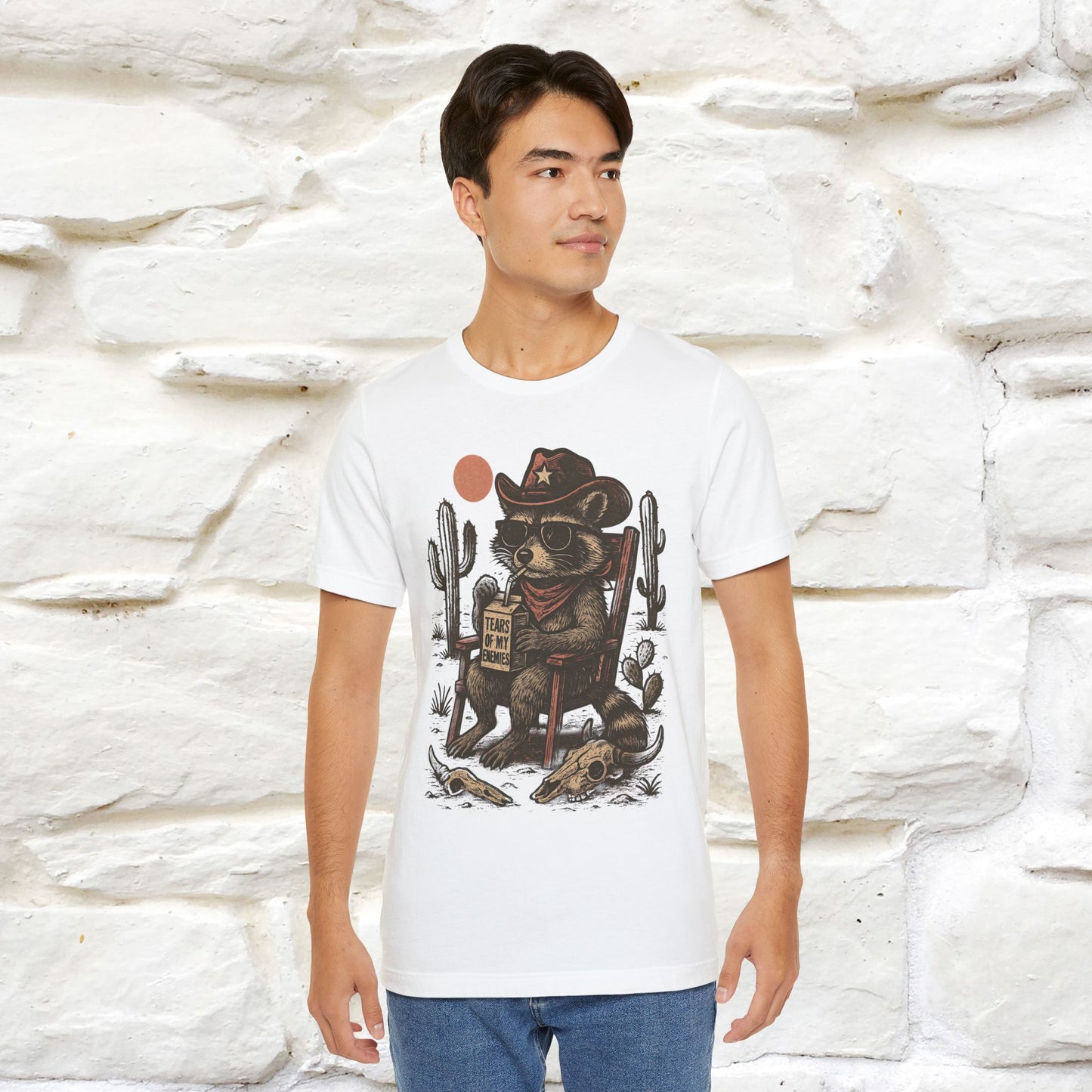 "Tears Of My Enemies" Cat T-shirt |Nunu&Miao Studio - Nunu&Miao Studio