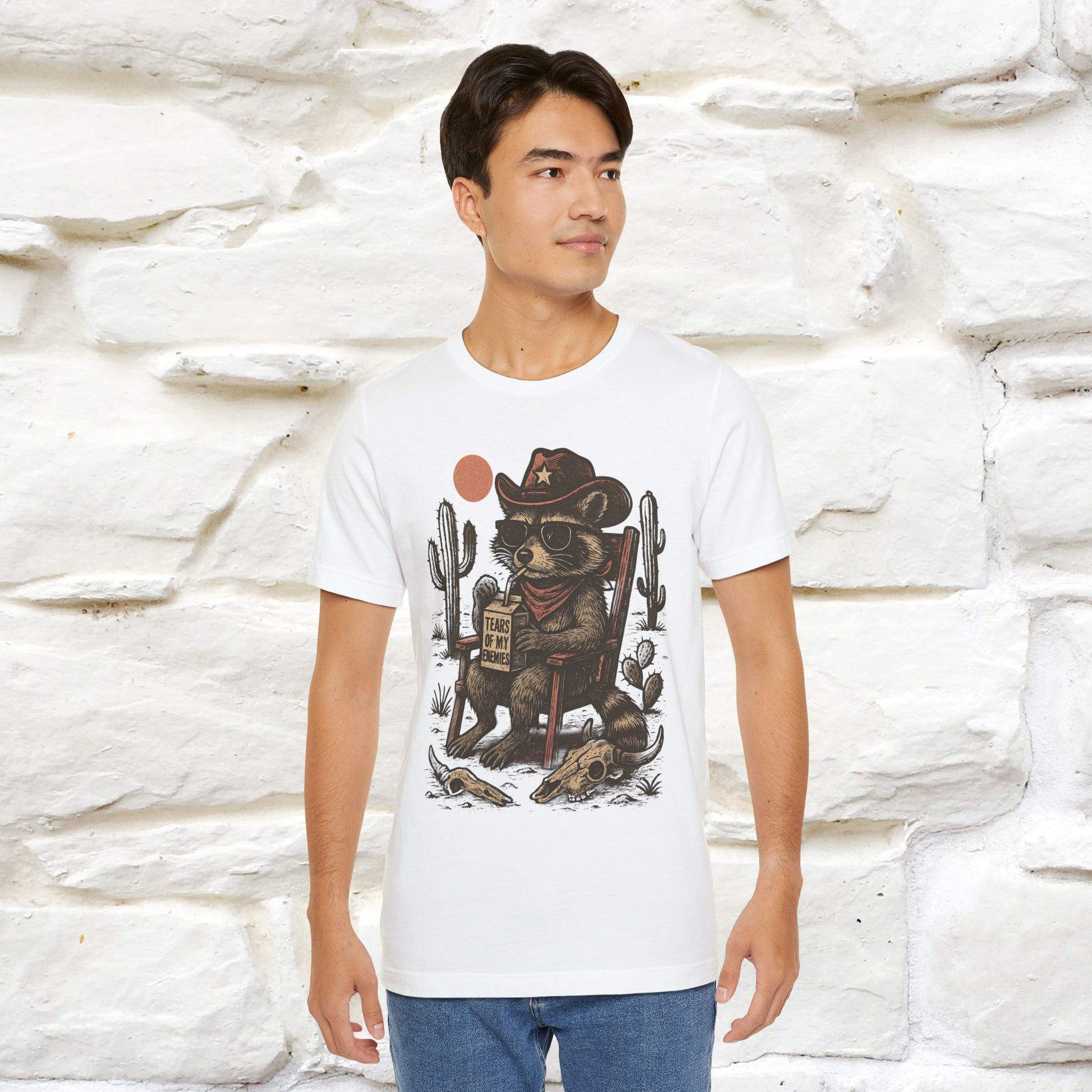"Tears Of My Enemies" Cat T-shirt |Nunu&Miao Studio - Nunu&Miao Studio