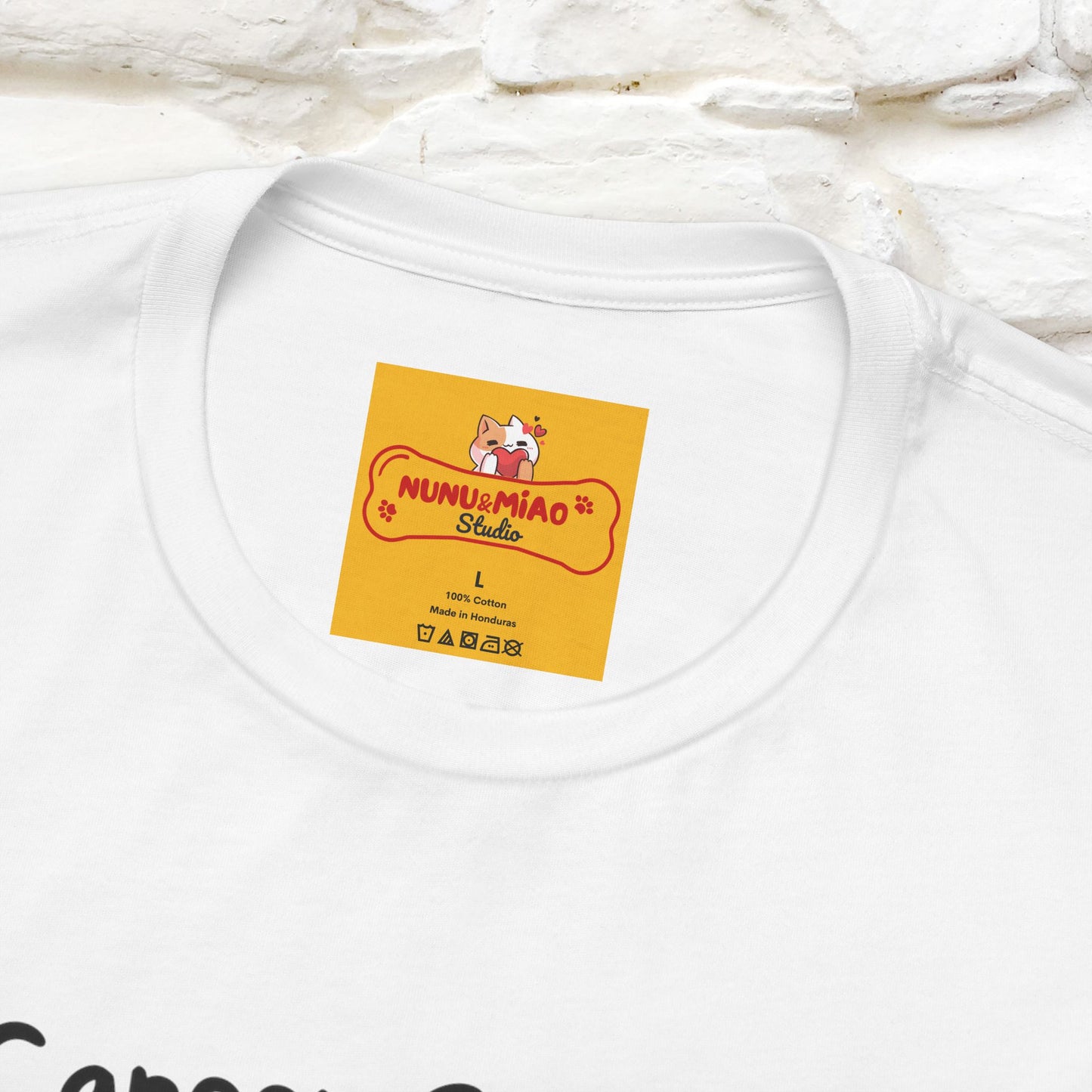 "Career Growth: Cat vs. Dog" | Cat T-Shirt | Nunu&Miao Studio - Nunu&Miao Studio