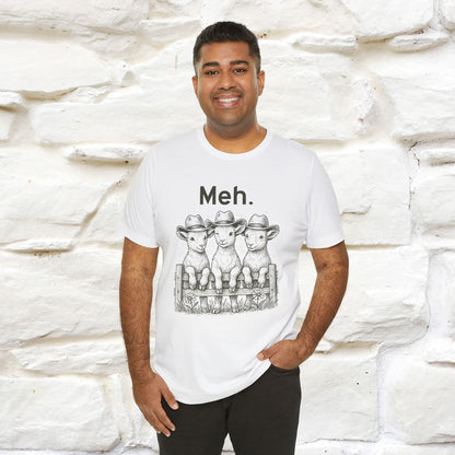 "Meh" Cute T-shirt |Nunu&Miao Studio