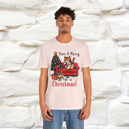 "Have A Merry..." |Funny Cat  T-Shirt | Nunu&Miao Studio