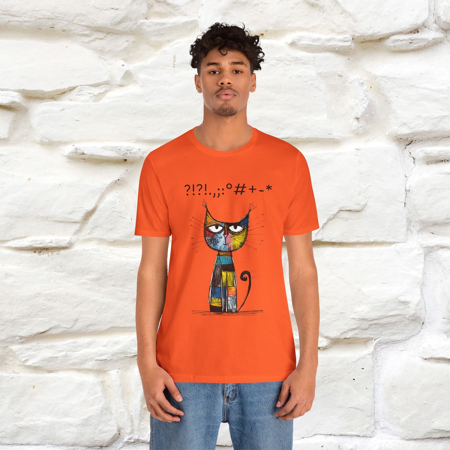 "Enigma" Cat T-shirt |Nunu&Miao Studio - Nunu&Miao Studio