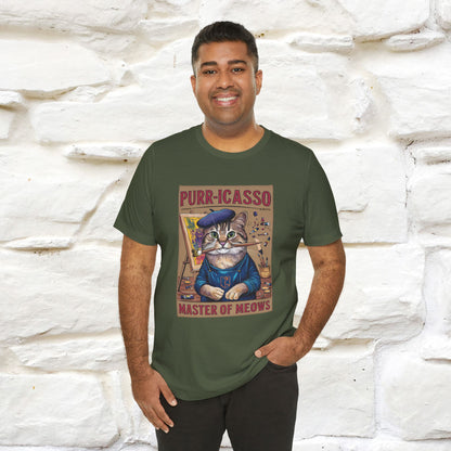 ''Purr-Icasso Masters Of Meows'' | CatT-Shirt | Nunu&Miao Studio - Nunu&Miao Studio