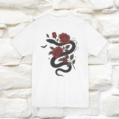 "The Rose and The Snake " Halloween T-shirt |Nunu&Miao Studio