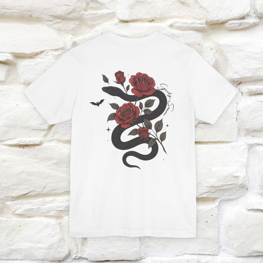 "The Rose and The Snake " Halloween T-shirt |Nunu&Miao Studio