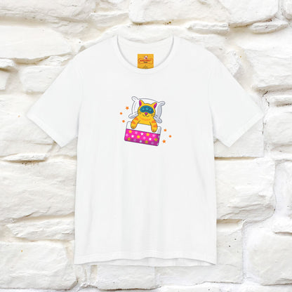 "I Am Sorry I Have Plans With My Bed" |  Cat T-Shirt | Front & Back Design | Nunu&Miao Studio - Nunu&Miao Studio