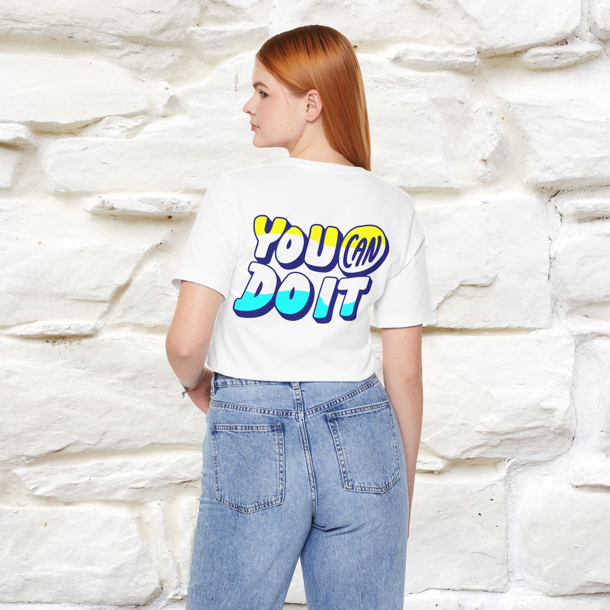 "You Can Do It'' | Front & Back Design | Nunu&Miao Studio - Nunu&Miao Studio