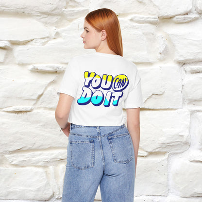 "You Can Do It'' | Front & Back Design | Nunu&Miao Studio - Nunu&Miao Studio