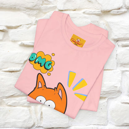 ''Oh My God'' Cat T-Shirt | Nunu&Miao Studio - Nunu&Miao Studio