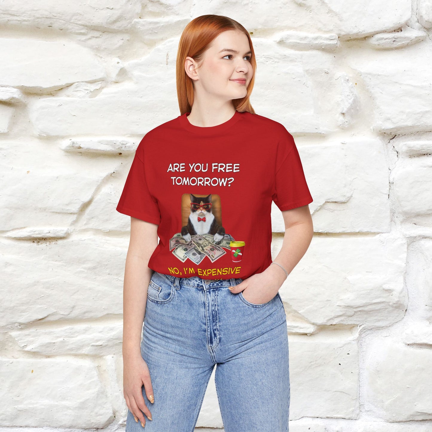 “Are You Fee Tomorrow?” | Cat T-Shirt | Nunu&Miao Studio