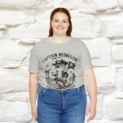 Captain Meowrgan Treasure Hunter |  |Cat T-Shirt | Nunu&Miao Studio - Nunu&Miao Studio
