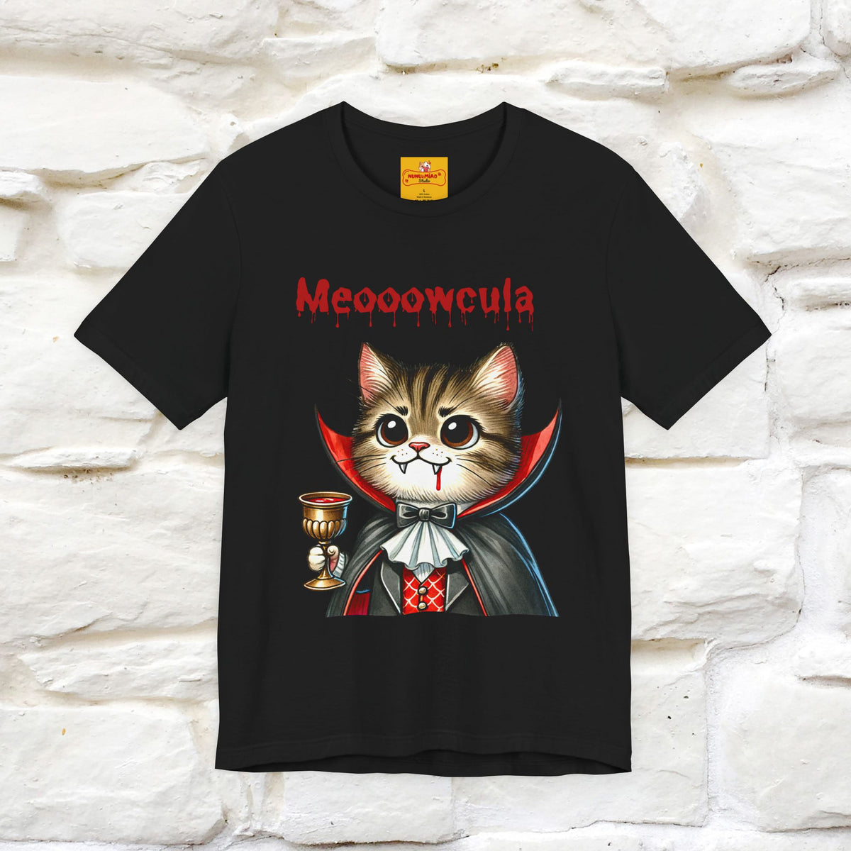 "Meooowcula" Cat T-shirt |Nunu&Miao Studio