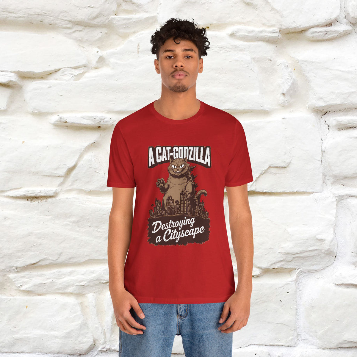 ''A Cat-Godzilla ''| CatT-Shirt | Nunu&Miao Studio