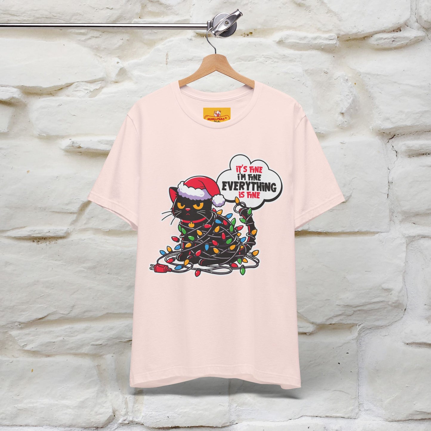 “Everything Is Fine..” | Cat T-Shirt | Nunu&Miao Studio