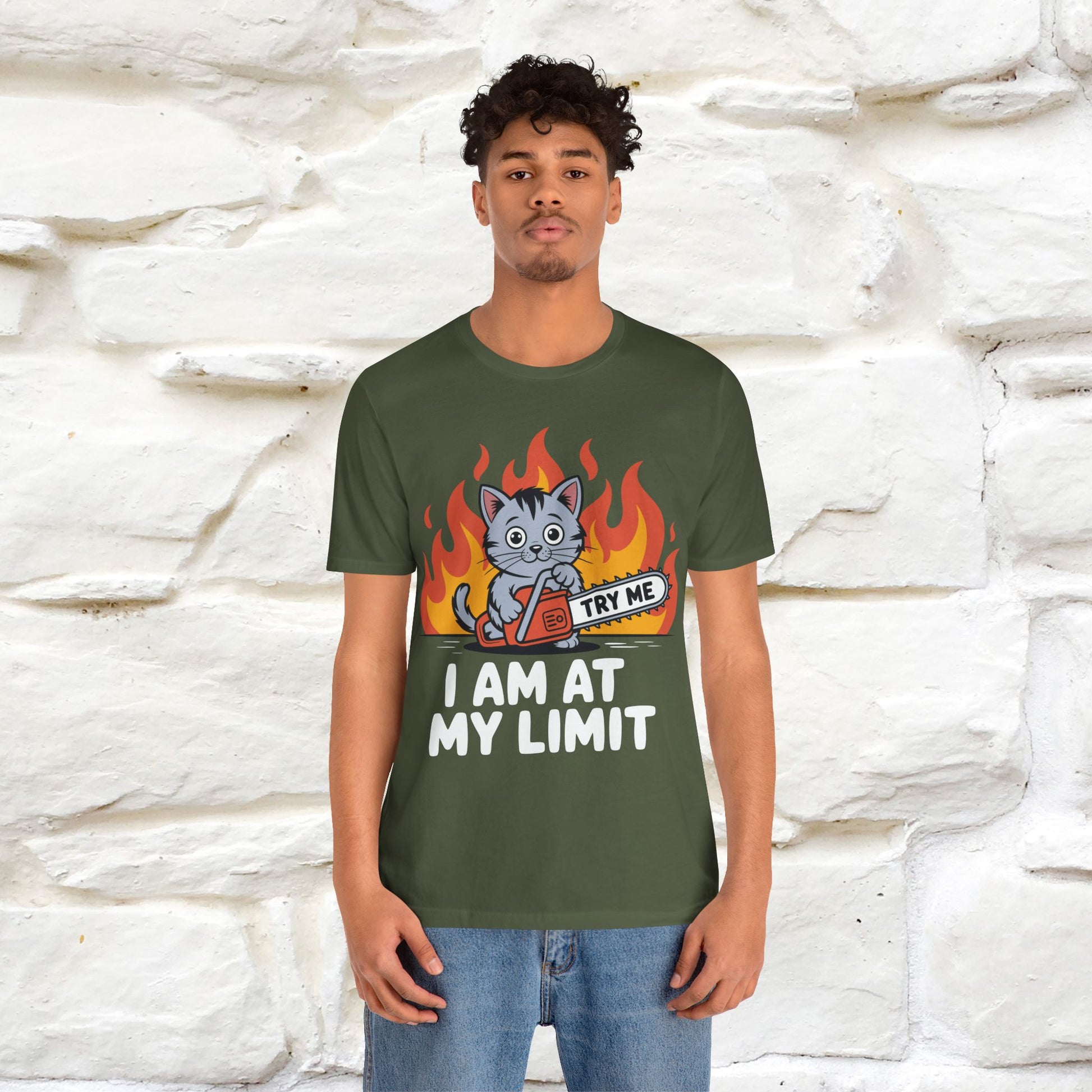 "I am At My Limit" |Funny T-Shirt | Nunu&Miao Studio - Nunu&Miao Studio