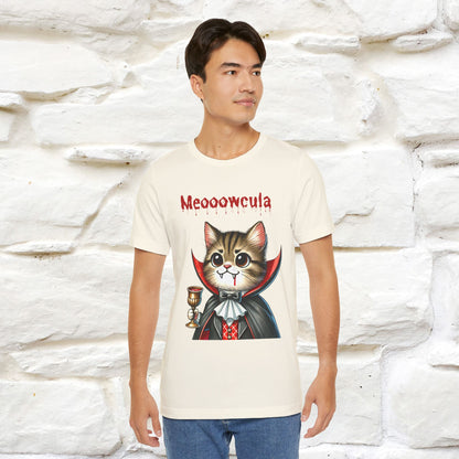 "Meooowcula" Cat T-shirt |Nunu&Miao Studio
