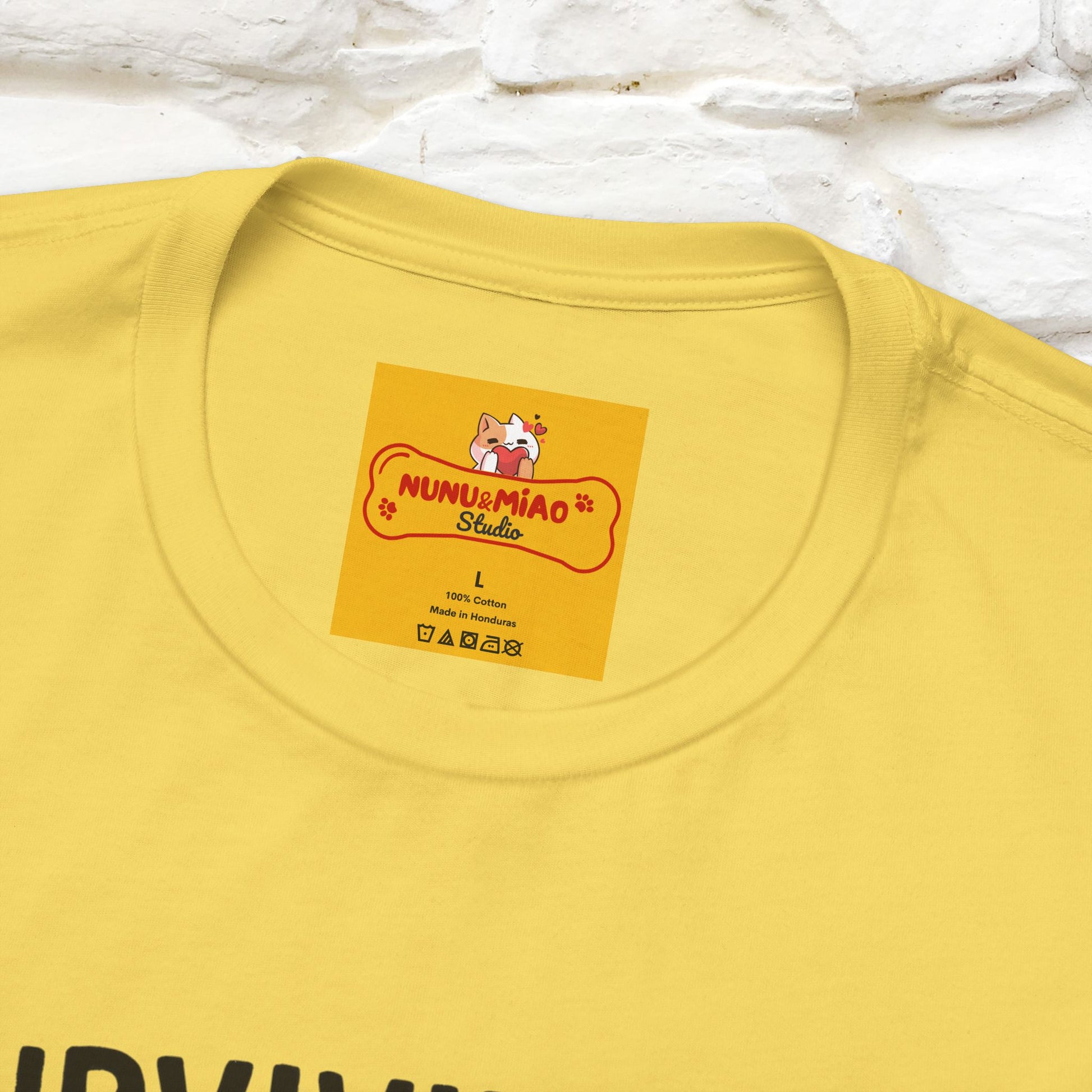 "Surviving Off...Vibes And Broken .. " |Cat T-Shirt | Nunu&Miao Studio - Nunu&Miao Studio