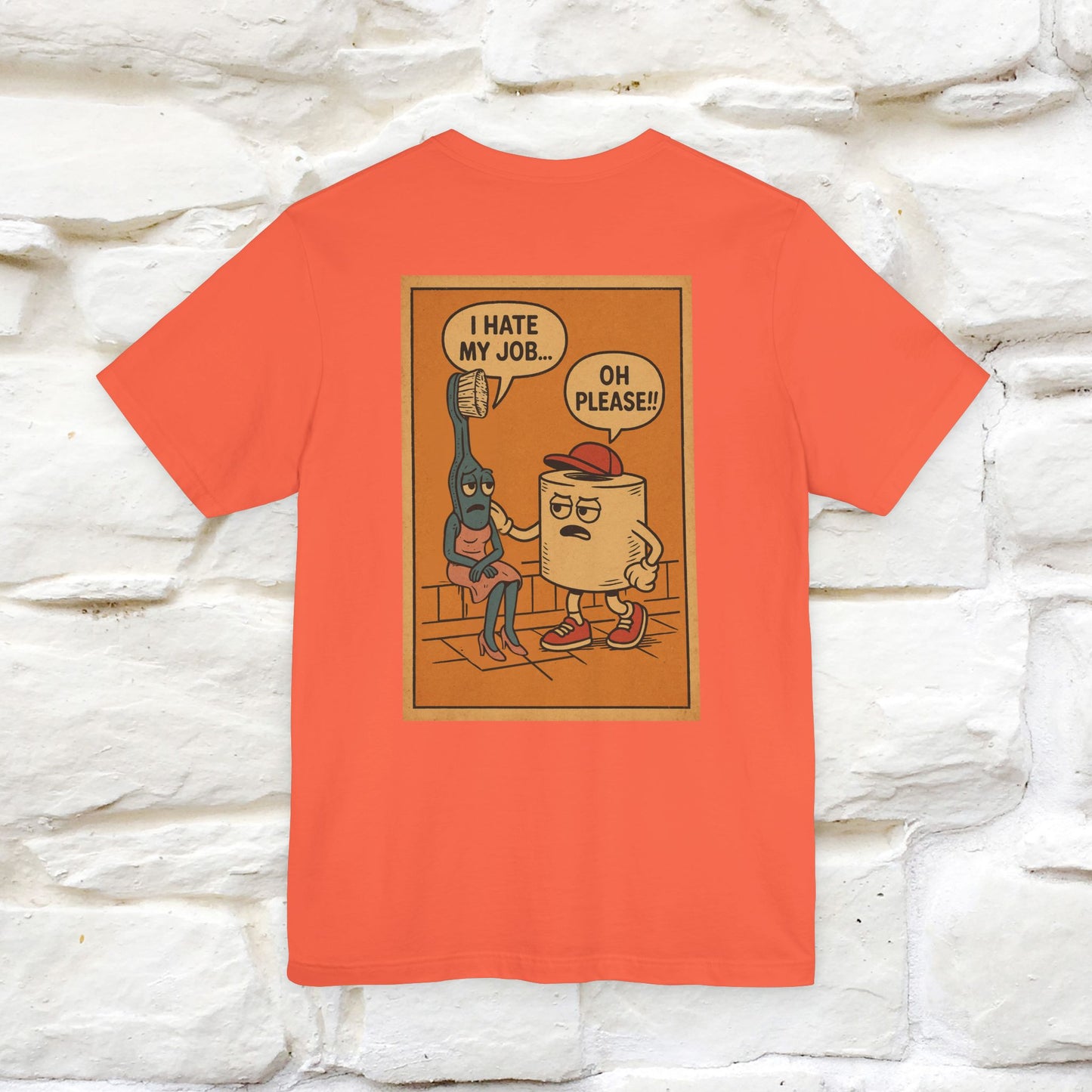 "I Hate My Job ... Oh Please" Funny Cat T-shirt |Nunu&Miao Studio - Nunu&Miao Studio