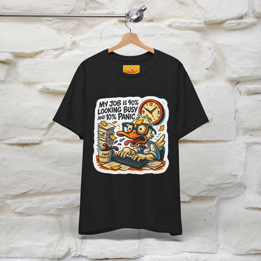 '' My Job is 90% Looking Busy ... |  Sarcastic T-Shirt | Nunu&Miao Studio