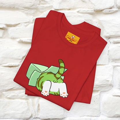 "Think outside the box? No thanks." Cat T-Shirt | Nunu&Miao Studio - Nunu&Miao Studio