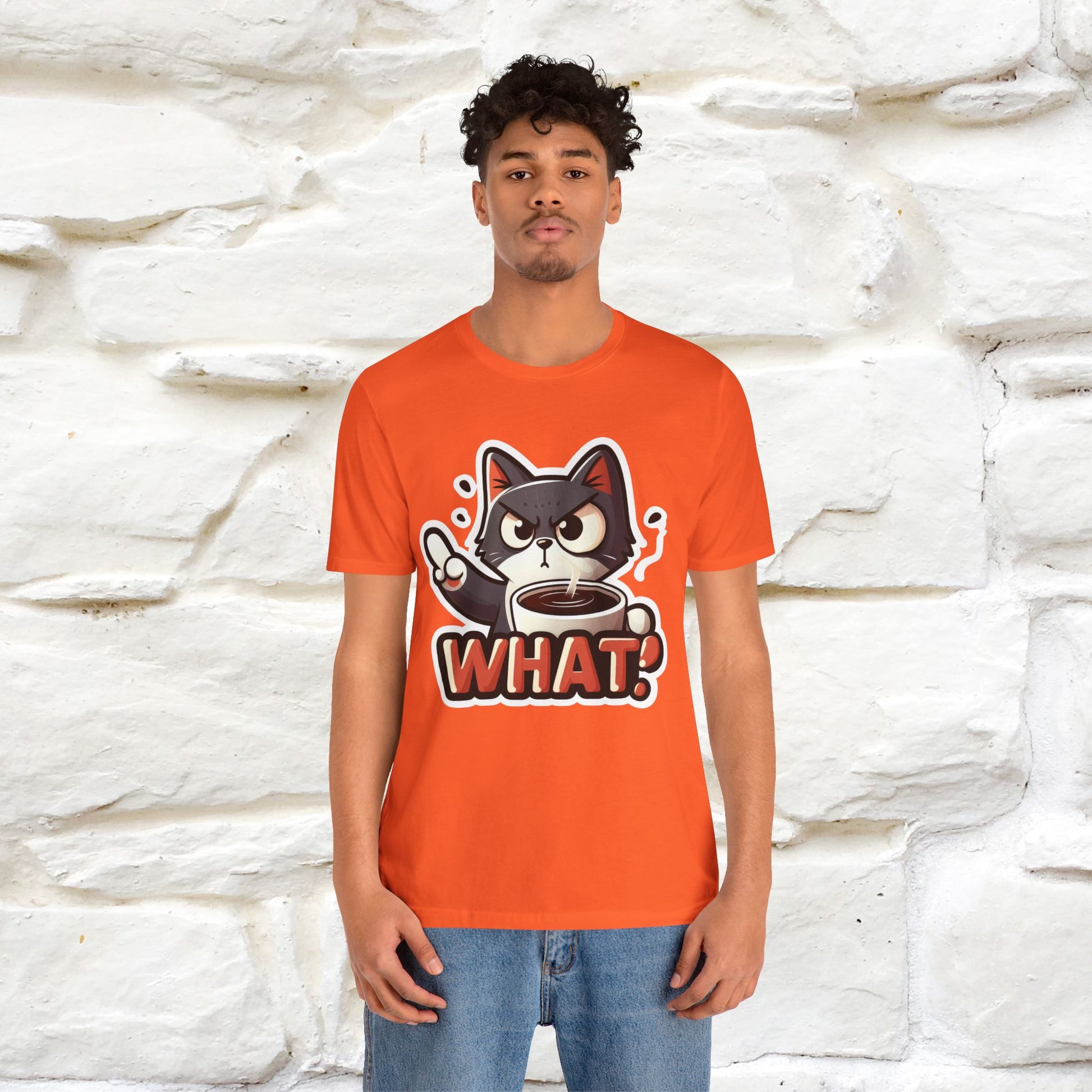 ''What !'' | Cat T-Shirt  | Nunu&Miao Studio - Nunu&Miao Studio