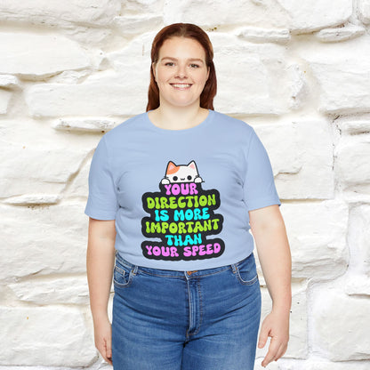 "Your Direction Is More ..." |  Cat T-shirt | Nunu&Miao Studio - Nunu&Miao Studio