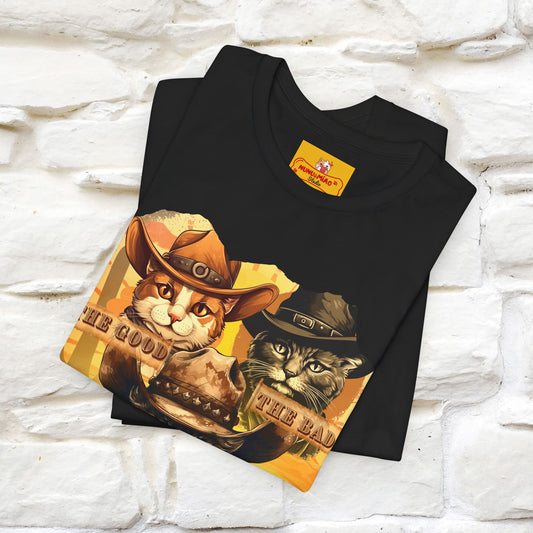 ''The Good, the Bad, and the Meow''| CatT-Shirt | Nunu&Miao Studio - Nunu&Miao Studio