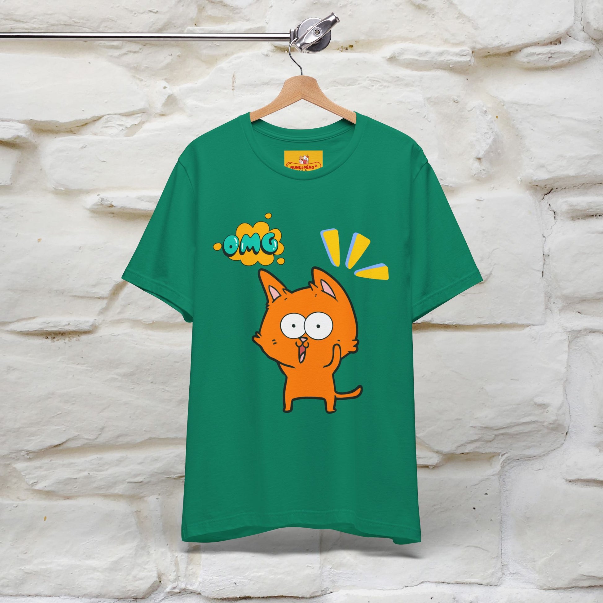 ''Oh My God'' Cat T-Shirt | Nunu&Miao Studio - Nunu&Miao Studio