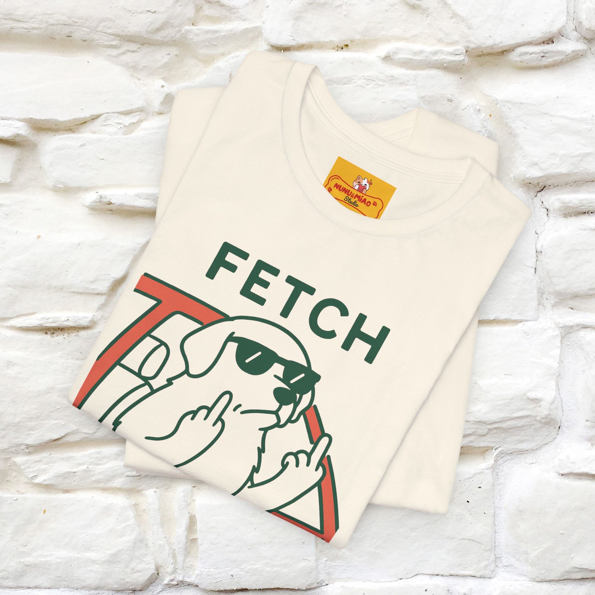 "Fetch This" Funny Dog T-shirt |Nunu&Miao Studio - Nunu&Miao Studio