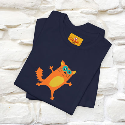 "It Always Seems Impossible Until It’s Done" Cat T-Shirt| Front & Back Design | Nunu&Miao Studio - Nunu&Miao Studio