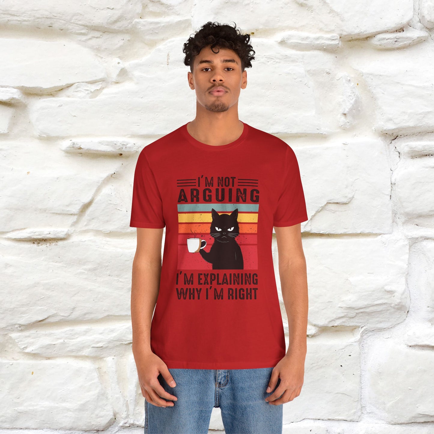 I’m Not Arguing, I’m Explaining Why I’m Right Cat T-Shirt  Nunu&Miao Studio - Nunu&Miao Studio