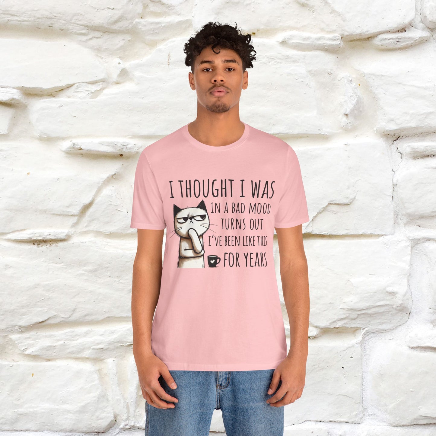 "I Thought I was In A Bad Mood.. " Cat  T-shirt |Nunu&Miao Studio - Nunu&Miao Studio