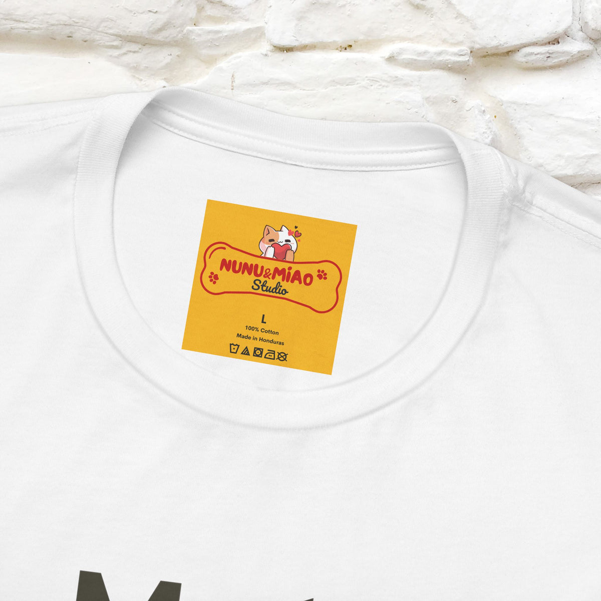 "Meh" Cute T-shirt |Nunu&Miao Studio