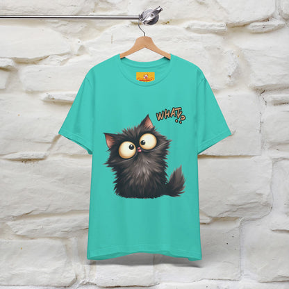 ''What ?'' | Cat T-Shirt  | Nunu&Miao Studio - Nunu&Miao Studio