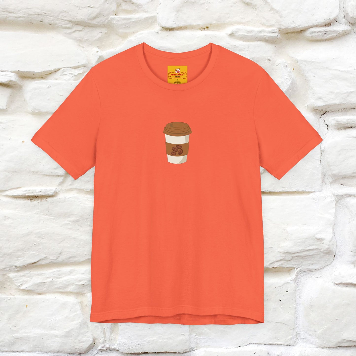 "Where Is My Coffe?" Cat T-Shirt | Front & Back Design | Nunu&Miao Studio