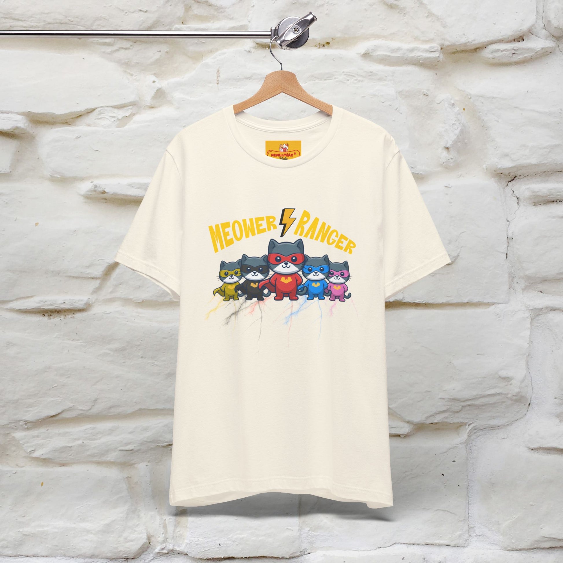 ''Meower Ranger''| CatT-Shirt | Nunu&Miao Studio - Nunu&Miao Studio