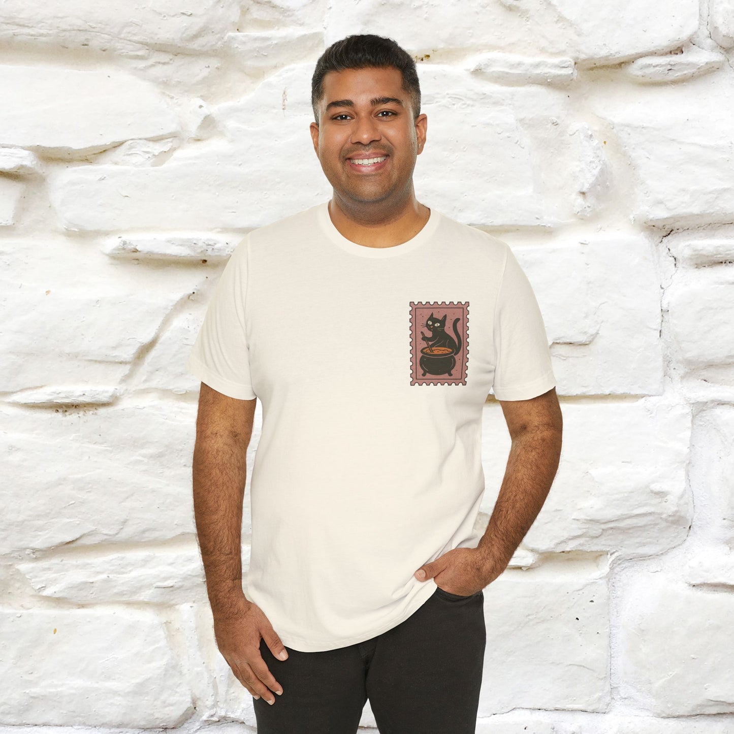 "Let-s Get Halloweeind" Hakkoween Cat T-shirt |Nunu&Miao Studio - Nunu&Miao Studio