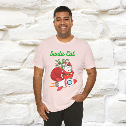 "Funny Santa Cat..." | Cat T-Shirt | Nunu&Miao Studio