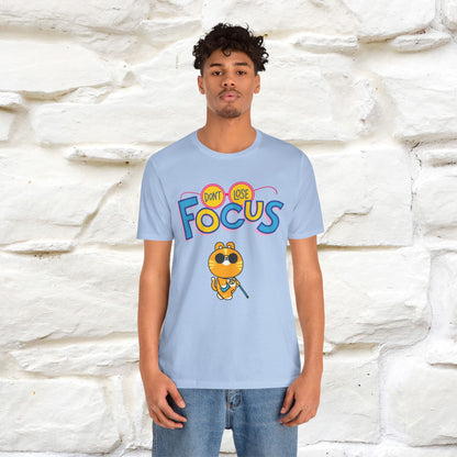 ''Don’t Lose Focus'' Cat T-Shirt | Nunu&Miao Studio - Nunu&Miao Studio