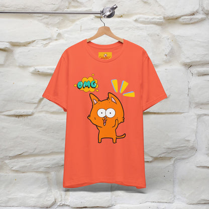 ''Oh My God'' Cat T-Shirt | Nunu&Miao Studio - Nunu&Miao Studio