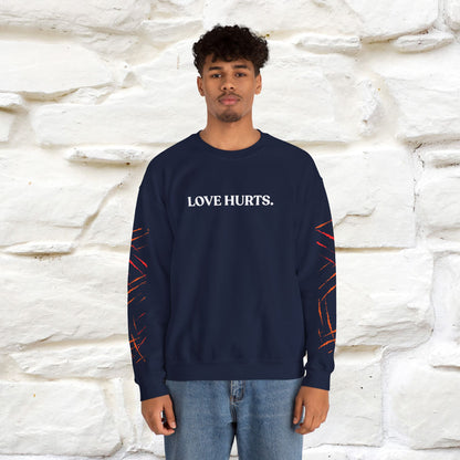 -'Love Hurt'' | Cat Sweatshirt | Nunu&Miao Studio