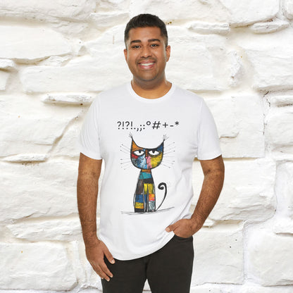 "Enigma" Cat T-shirt |Nunu&Miao Studio - Nunu&Miao Studio
