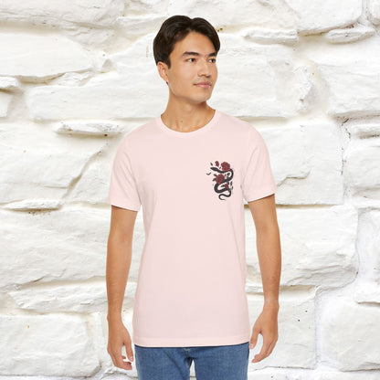 "The Rose and The Snake " Halloween T-shirt |Nunu&Miao Studio - Nunu&Miao Studio